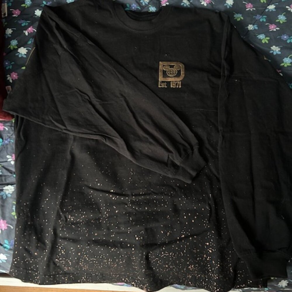 Disney Spirit Jersey, Black & Gold, MD.